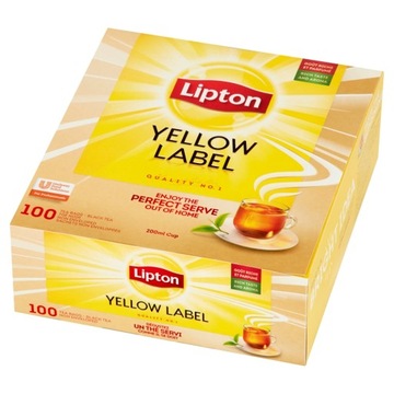 Чай Lipton Yellow Label 100 шт.