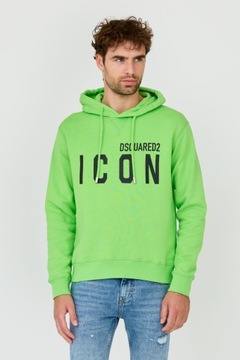 DSQUARED2 Zielona bluza Sweatshirt XXL