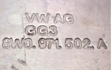 8W0971502A DRŽÁK DRŽÁKY PŘÍVODŮ A5 F5 8W