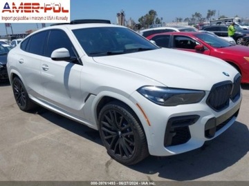 BMW X6 G06 2023 BMW X6 xdrive40i, 2023r., 4x4, 3.0L 3.0 Benzyna 335KM