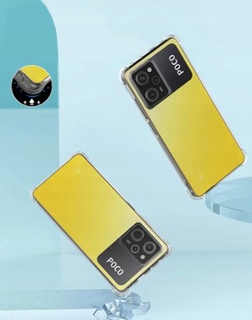 Etui A-SHOCK +2x SZKŁO do Xiaomi Poco X5 Pro 5G