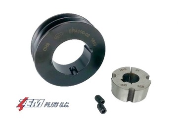 Шкив СПЗ 100/1 + втулка Tapper Lock 1210
