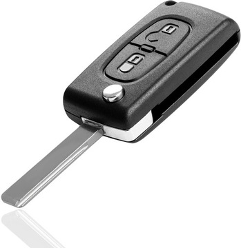 КОРПУС ДИСТАНЦИОННОГО КЛЮЧА ДЛЯ PEUGEOT 207 308 407 PARTNER CITROEN BERLINGO C3 C4