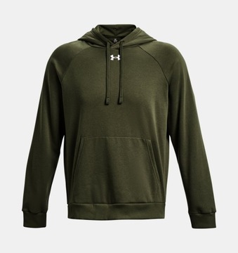 BLUZA MĘSKA Z KAPTUREM UNDER ARMOUR DRESOWA SPORTOWA BAWEŁNA 1379757