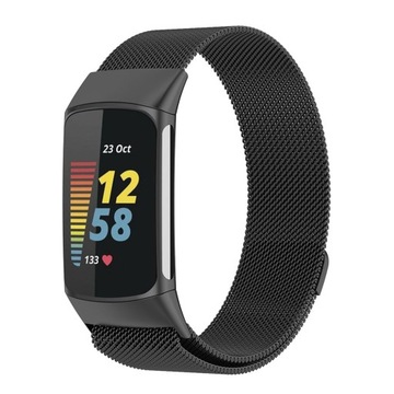 PASEK Bransoleta stalowa opaska do Fitbit Charge 5