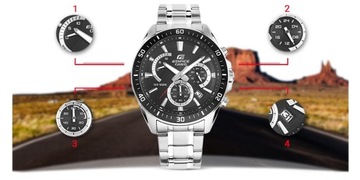 Zegarek Męski Casio EDIFICE - Elegancja i Wytrzymałość