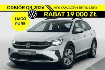 Volkswagen Taigo 2026 Volkswagen Taigo Nowa wersja Pure! 1.0 TSI 116 KM