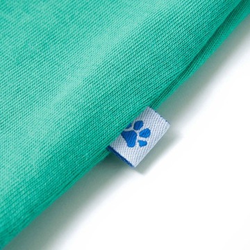 vidaXL Детская футболка Зеленая 116