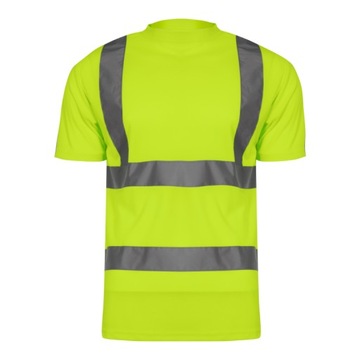 KOSZULKA T-SHIRT OSTRZEGAW ŻÓŁTA LAHTI L40208 XXL