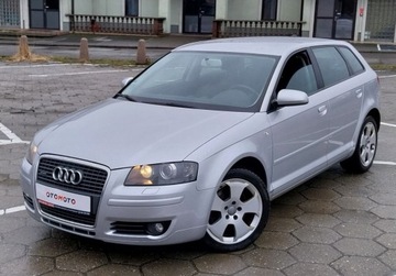 Audi A3 8P Hatchback 3d 2.0 TDI PD 170KM 2006 Audi A3 Quattro 2,0Tdi 170KM 5 Drzwi Alufel...