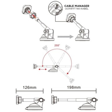 Магнитный автомобильный держатель для телефона HOLD-14