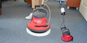 Cleanfix Floor Mac, вибрационная поломоечная машина, полировальная машина, антивибрационная система PAD