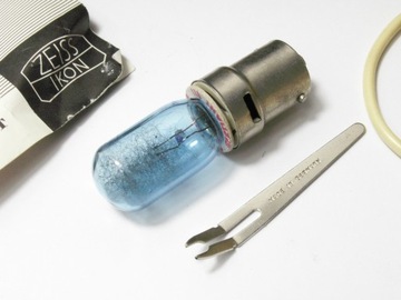 ZEISS IKON: ретро-лампа Ikoblitz O + футляр, колба, винтажный модерн (2)