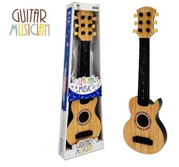 ДЕТСКАЯ ГИТАРА, БОЛЬШАЯ, 50 СМ, СТРУННЫЕ, ИГРОВОЙ ИНСТРУМЕНТ