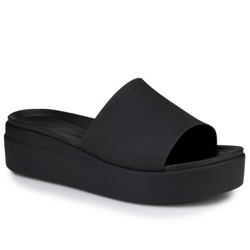 Klapki damskie Crocs BROOKLYN SLIDE BLACK 208728001