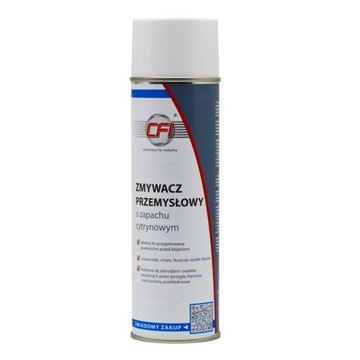 ZMYWACZ PRZEMYSŁOWY SPRAY CFI ŚRODEK CZYSZCZĄCY NAKLEJEK KLEJU SMARÓW TAŚM