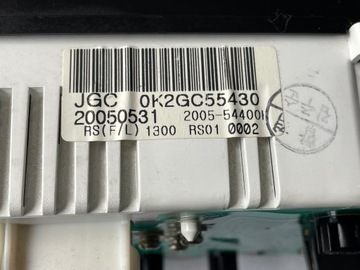 KIA CARENS II 2.0B PŘÍSTROJOVÁ DESKA BUDÍKY 0K2GC55430