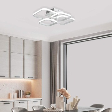 СОВРЕМЕННЫЙ СВЕТОДИОДНЫЙ ПОТОЛОЧНЫЙ СВЕТИЛЬНИК ЛЮСТРА ДЛЯ ГОСТИНОЙ