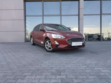 Ford Focus III Sedan Facelifting 1.0 EcoBoost 125KM 2018 Ford Focus Ford Focus 1.0 salon PL, kamera, serwisowany, Gwarancja, FV VAT, zdjęcie 2