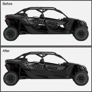 Панели задних дверей CAN AM Maverick X3 MAX