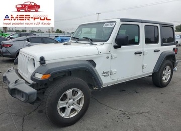 Jeep Wrangler IV 2021 Jeep Wrangler Unlimited Sport 2021 2.0l 2.0 Benzyna 270KM