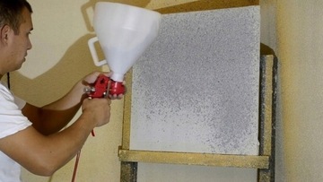 ШТУКАТУРНЫЙ ПИСТОЛЕТ 5Л ШТУКАТУРКА ПОКРАСКА СТЕН НАПЫЛЕНИЕ ШТУКАТУРКИ