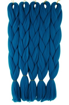 Синтетические волосы прямые красочные косы 1k.024c