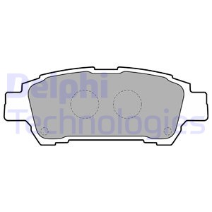 Klocki hamulcowe LP1710 DELPHI TOYOTA'00-