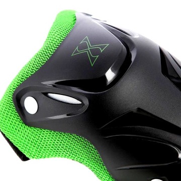 ЗЕЛЕНЫЕ защитные чехлы для роликовых коньков ДЛЯ ВЗРОСЛЫХ L NILS