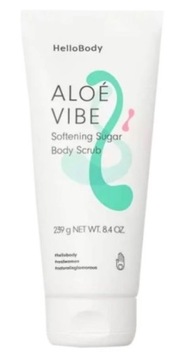 HELLOBODY 175 ml ALOESOWY CUKROWY PEELING DO CIAŁA