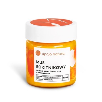 Opcja Natura, Mus rokitnikowy, 120 ml