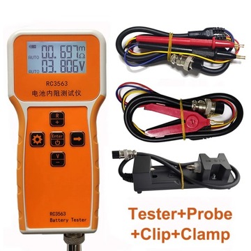 RC3563 Battery Voltage Meter Internal Resistance Voltage Tester Voltage Det