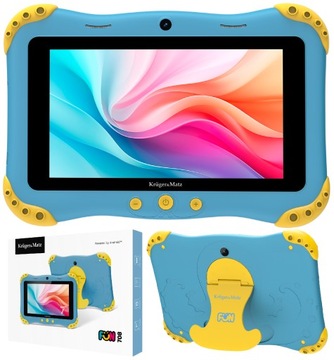 TABLET DZIECIĘCY 7'' KRUGERMATZ 3/32GB WI-FI BT APARAT ANDROID DLA DZIECI