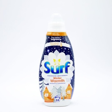 Surf Płyn do prania WINTER WARTMH mandarin 24 prań 0,64L UK