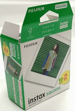Картриджи Instax SQUARE 2x20шт 40 ФОТО Пленка Fujifilm SQ1 SQ6 Ссылка на принтер