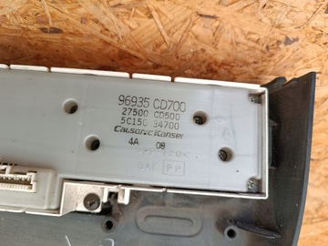 96935CD700 PANEL VENTILACE KLIMATIZACE MĚCH PÁKY ŘAZENÍ NISSAN 350Z