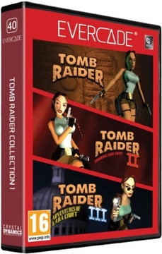 EVERCADE #40 - Zestaw 3 gier Tomb Raider Col. 1