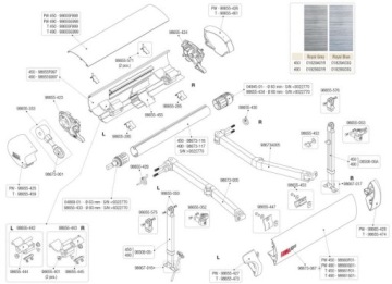 Виброгаситель для маркизы F65s FIAMMA