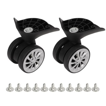 2 ПОВОРОТНЫХ КОЛЕСА ДЛЯ ЧАСТИ БАГАЖА ЧЕМОДАНА