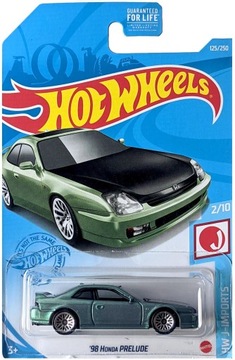 HOT WHEELS HONDA PRELUDE DOLLAR GENERAL EXCLUSIVE HW J-IMPORTS 2/10 1:64 NO