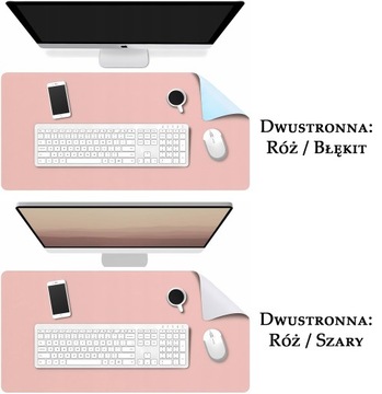 Двусторонний коврик для мыши, настольный коврик 80*40