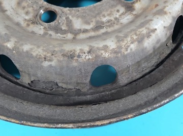 DISK OCELOVÝ RENAULT 6.0" X 15" 5X170