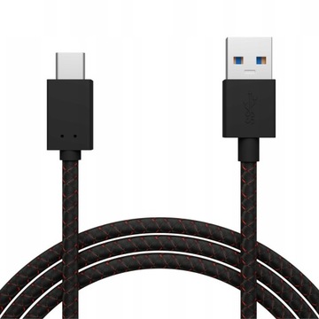Kabel USB Typ C Quick Charge USB-C oplot QC 3.0 1m