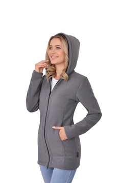 ЖЕНСКИЙ ДЛИННЫЙ ТЕПЛЫЙ ФЛИС - КАЧЕСТВО!! 320 г/м2-XL
