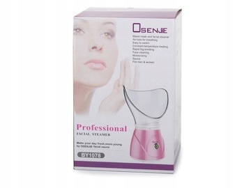 SAUNA PAROWA DO ZABIEGÓW PIELĘGNACYJNYCH TWARZY + INHALATOR nawilżacz STEAM