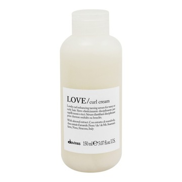 SERUM PODKRŚLAJĄCY SKRĘT WŁOSÓW KRĘCONYCH DAVINES LOVE CURL CREAM 150 ML