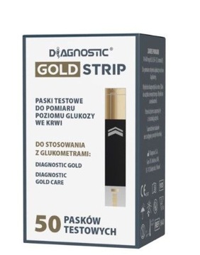Diagnostic Gold Strip paski diagnostyczne 50 pasków