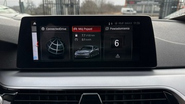 BMW Seria 5 G30-G31 Touring 520d 190KM 2018 BMW 520 190PS OPŁACONY Bezwypadkowy Automat, zdjęcie 25