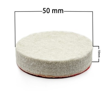Полировальный набор ATTICTION DISC НА VELCRO 50мм M14 + ПУАНСОН + ВОЙЛОК