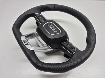 AUDI RSQ3 II 83A KIEROWNICA SKÓRZANA AIRBAG ŁOPATKI NOWA ORYGINAŁ